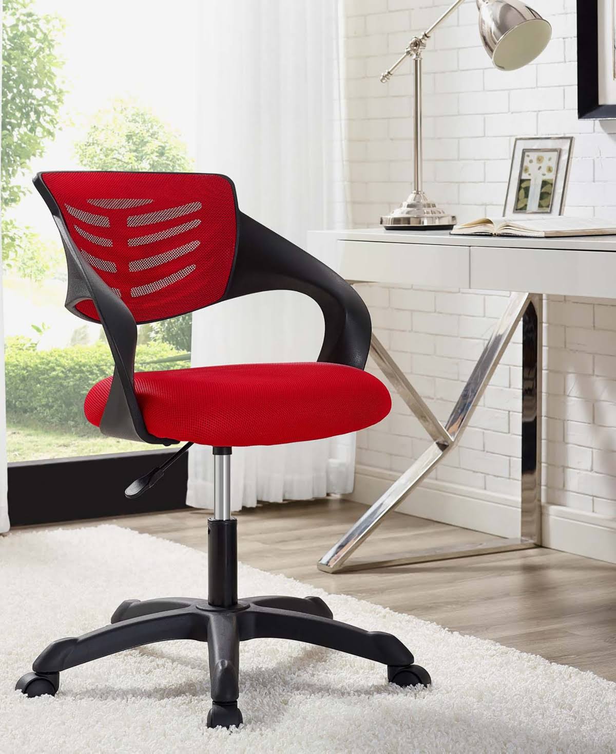 Blue Mesh Office Chair V6141