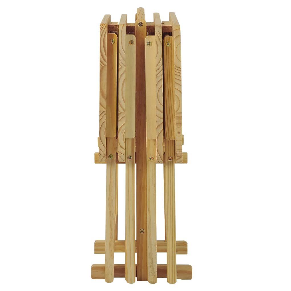 Natural 5-Piece TV Tray Table Set X490