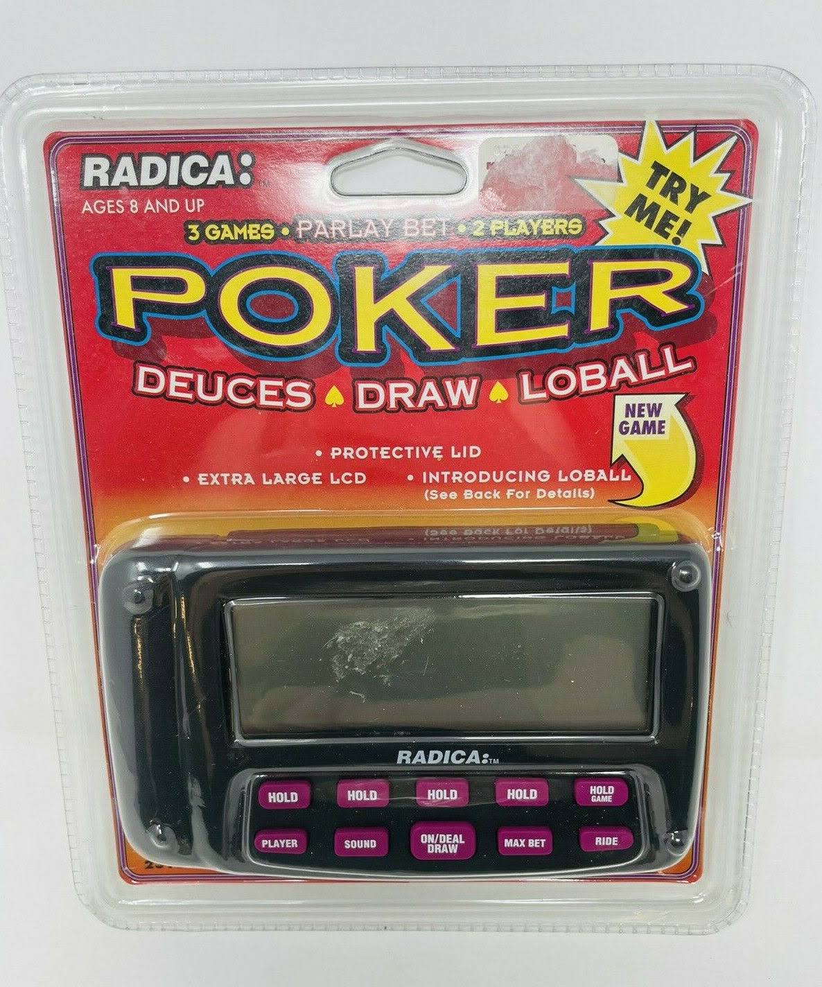 Poker Handheld Electronic Card Game L6203