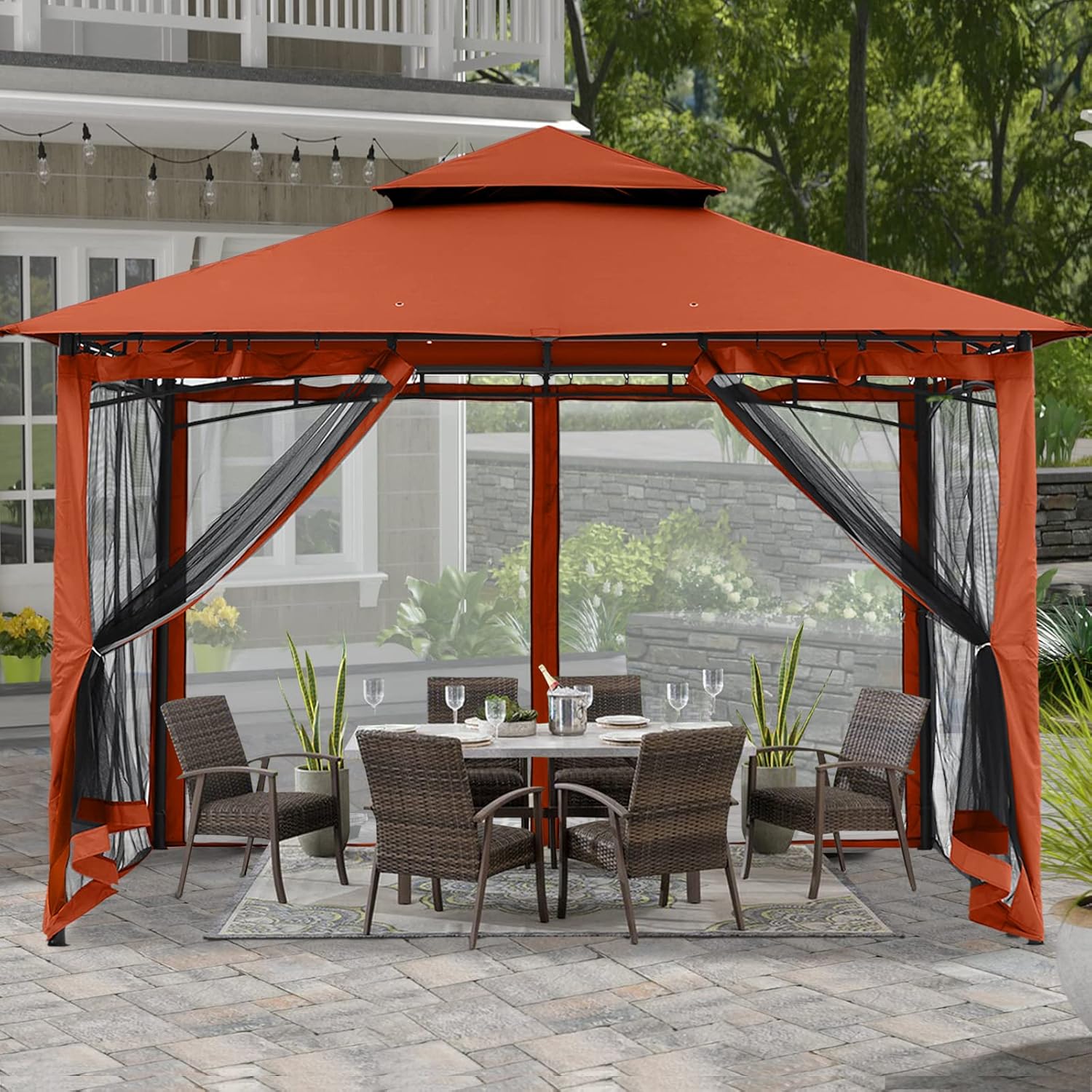 Patio Gazebo 10 Ft x 12 Ft R485