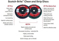 Roloc Clean and Strip XT Pro Disc, 3 in, 40 per Case W5519