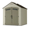 Beige Resin Storage Shed L1781