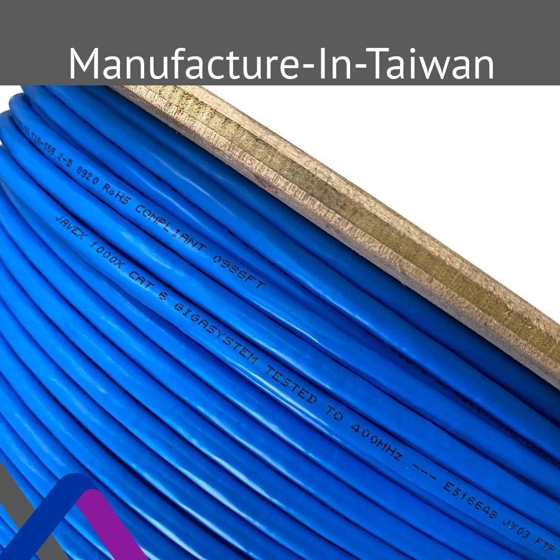 1000 Feet Blue FTP Shielded Bulk Ethernet Cable Q88251