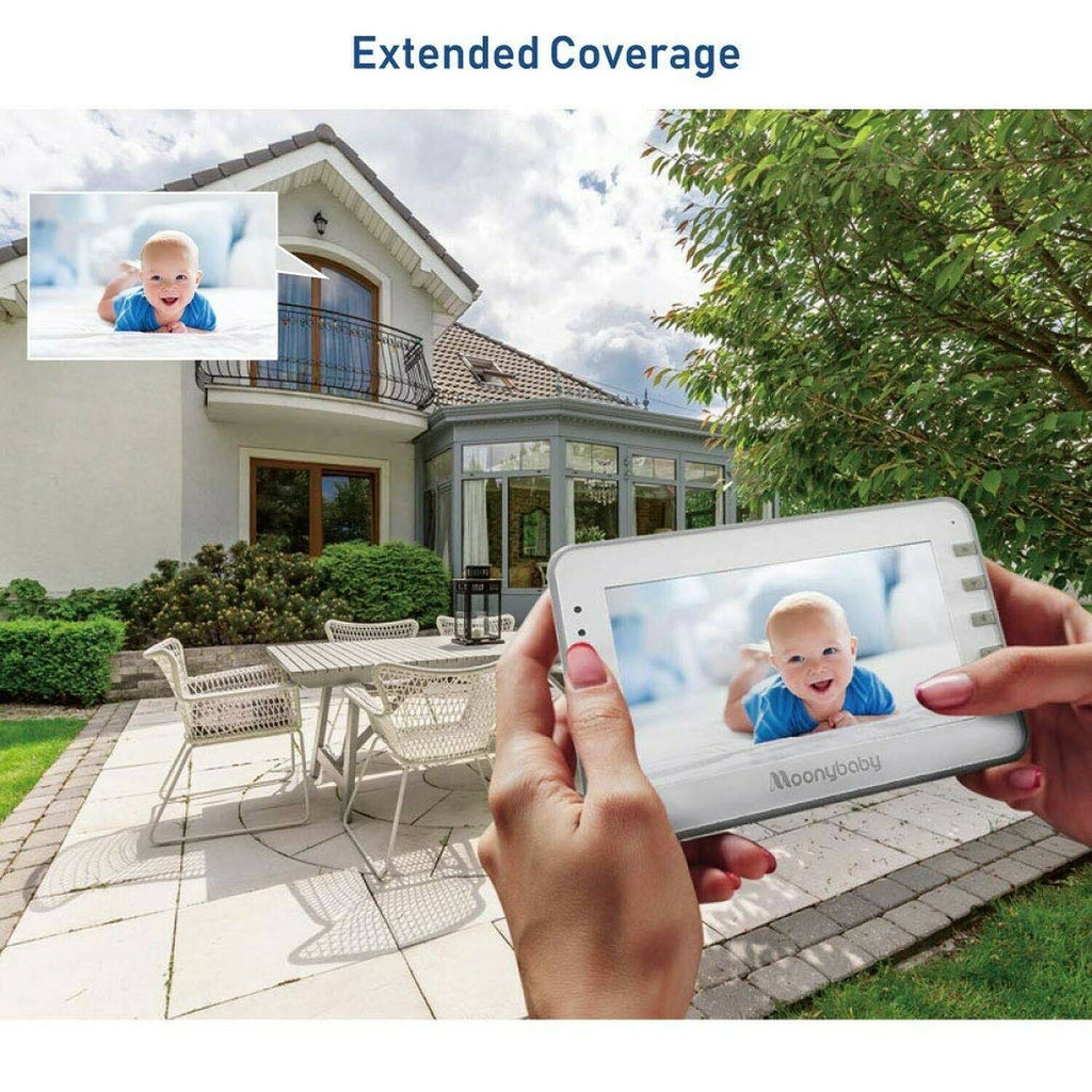 4.3 Inches LCD Video Baby Monitor with 2 Portable Cameras W113