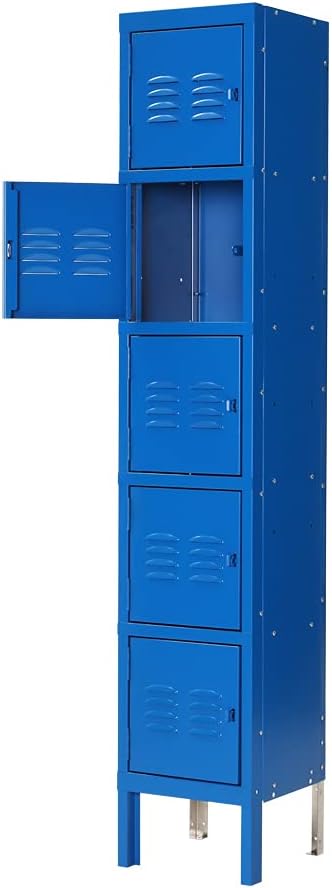 5 Tier Steel Storage Cabinet with 5 Door Shelf B20241