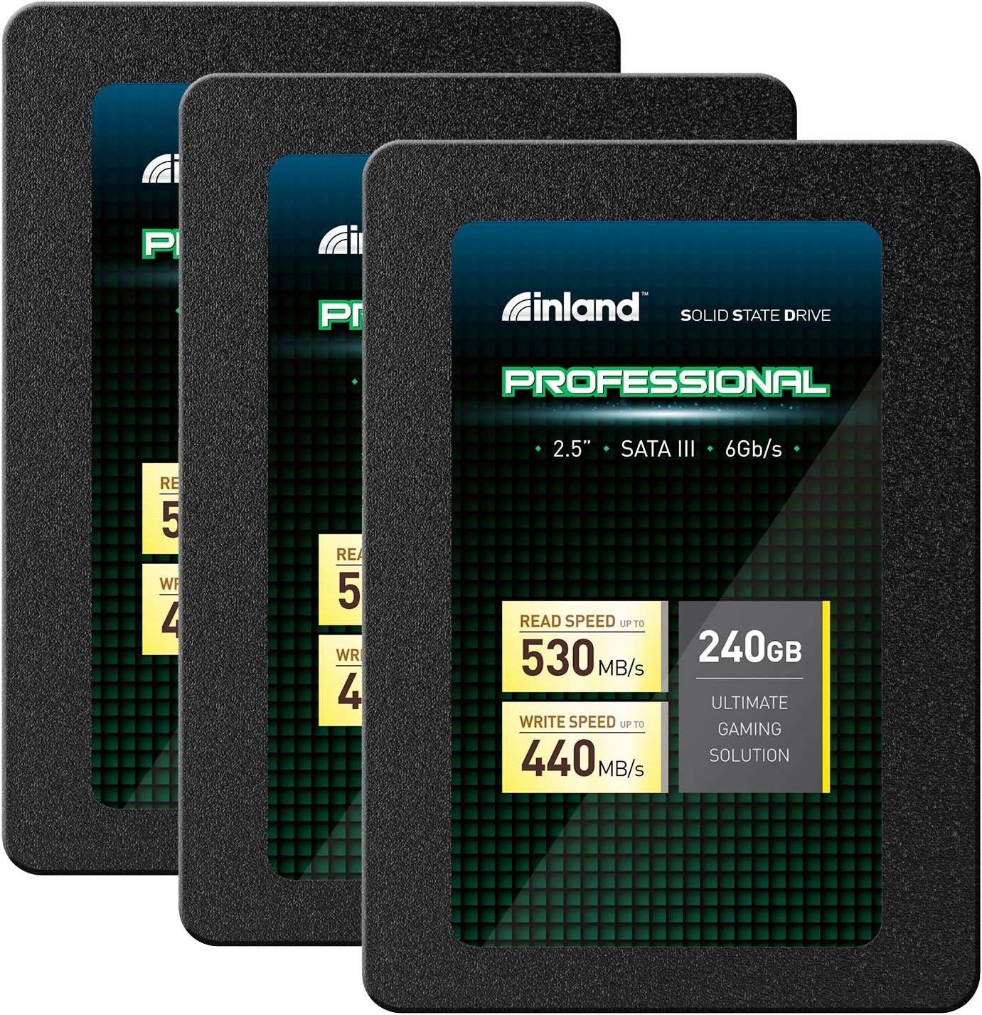 480GB 2.5" 7mm SATA III Internal Solid State Drive Pack of 2 L9145