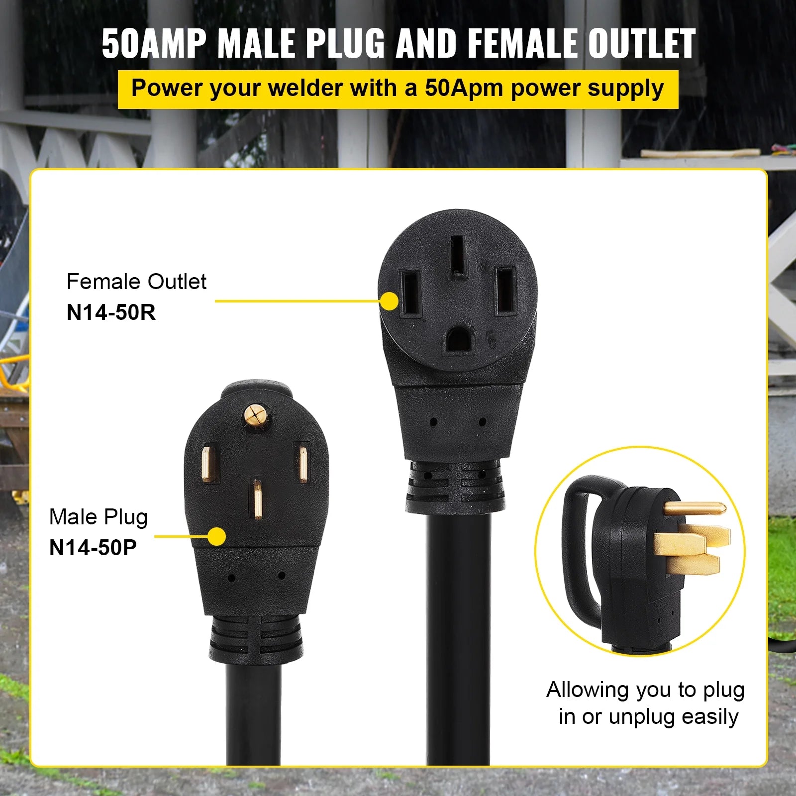 30-Foot 50-Amp Extension Cord P83239