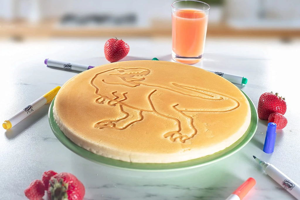 XL Smiley Face Pancake Pan, Nonstick, Dishwasher Safe I238