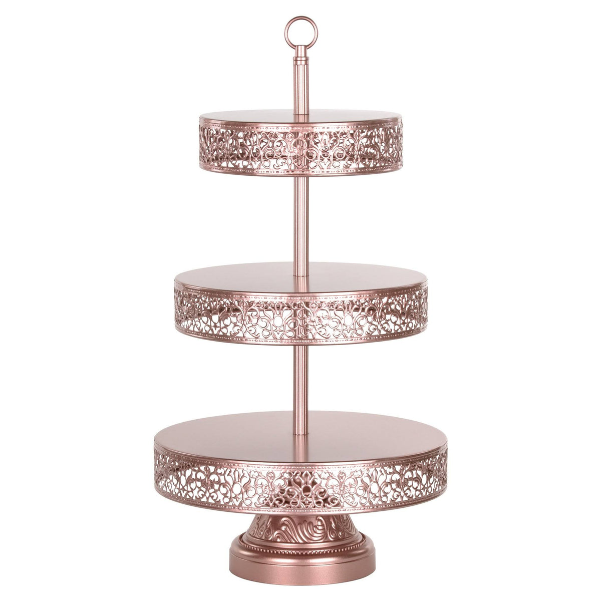 Rose Gold 3-Tier Dessert Cupcake Stand K129