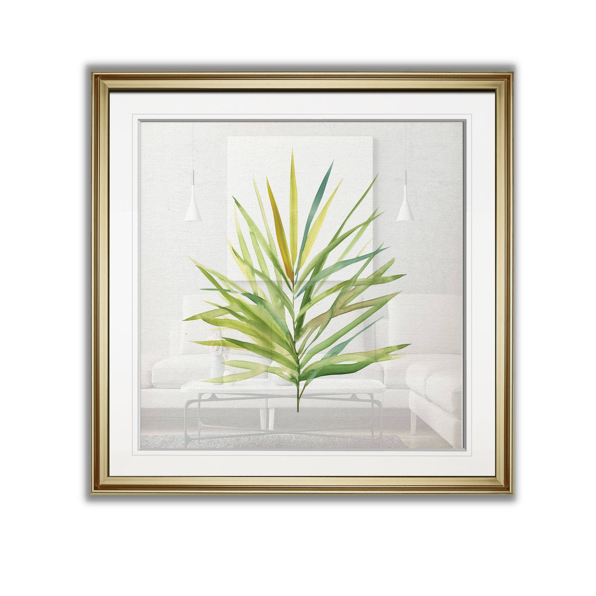 Framed Giclee Print 28x28 X25433