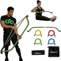 Portable Home Gym Resistance Bands and Bar System K68220