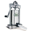 5 lb Stainless Steel Vertical Sausage Stuffer with Plastic Stuffing Tubes J76143