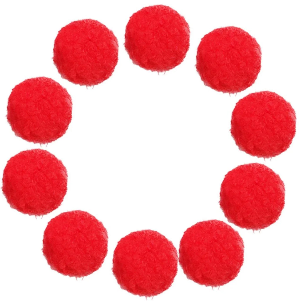 50Pcs 2 Inch Soft Cotton Water Soaker Balls with Mesh Storage Bag C93620
