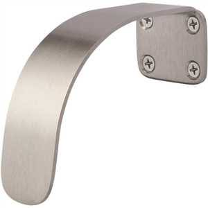 Satin Stainless Steel Hands Free Hospital Pull H153202