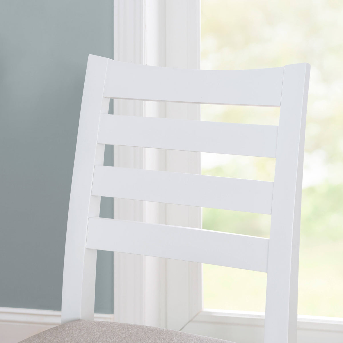 White Counter Stool Set of Two G410