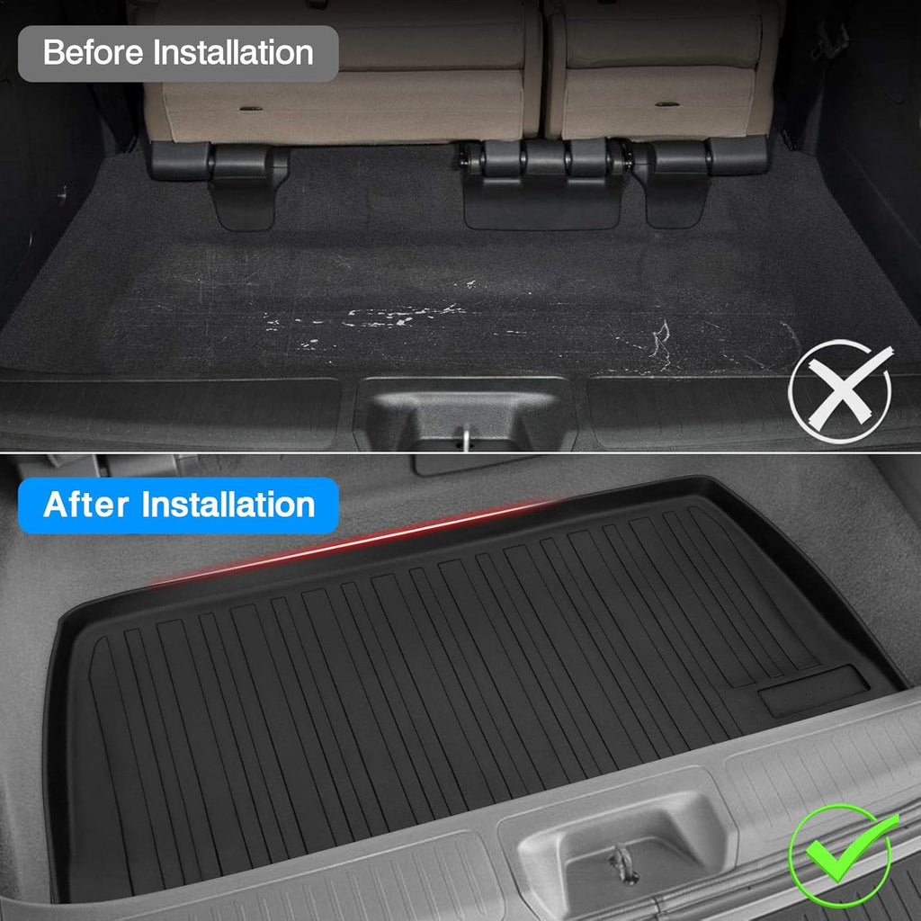 Custom Fit Cargo Trunk Liner Floor Mat Pack of 2 J913619