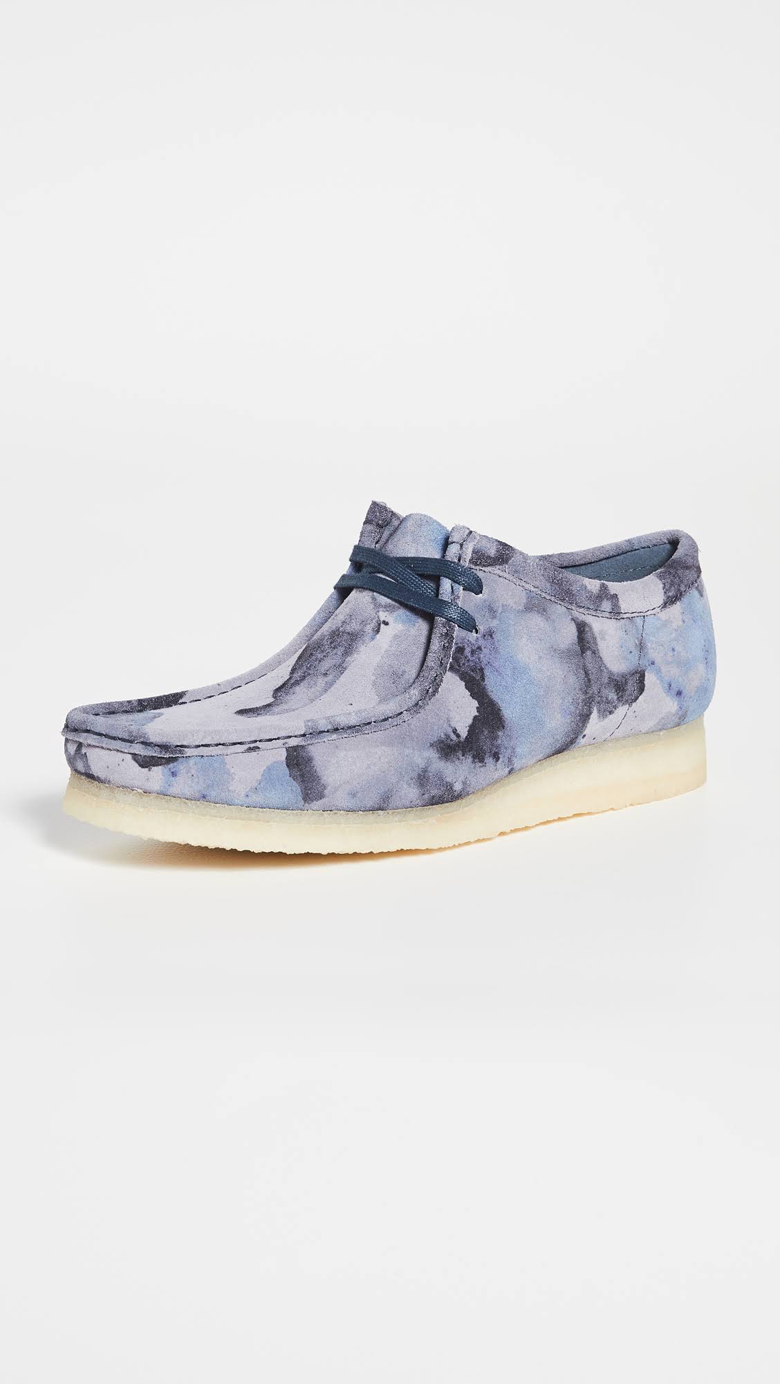 Blue Camo Wallabee Shoes I592
