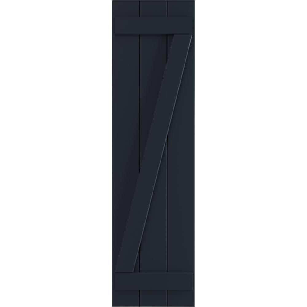 16-1/8x22 x 29x22 PVC Board and Batten Shutters H680984