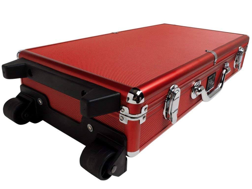 White Aluminum Case Mahjong Set A14890