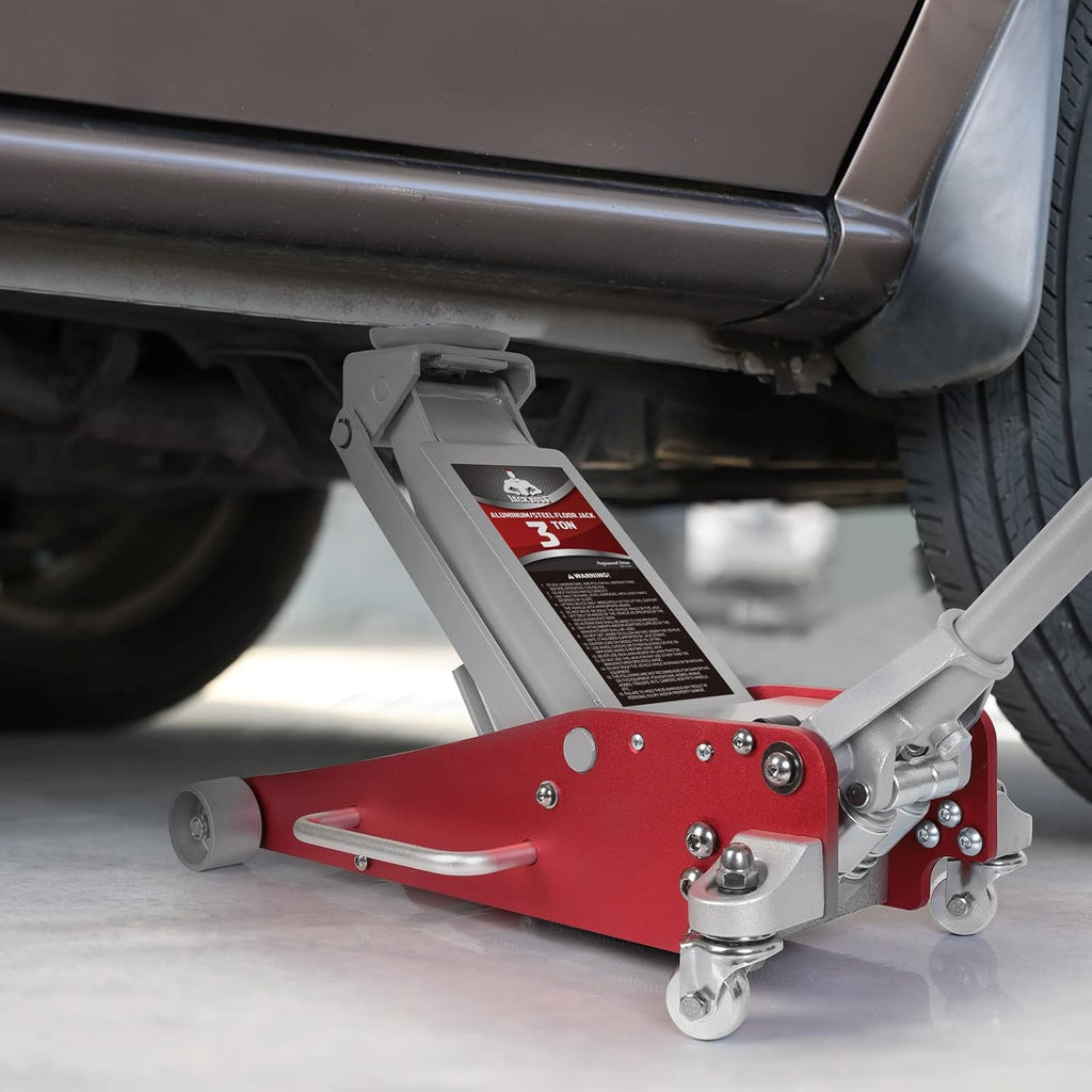 3 ton Hydraulic Aluminum and Steel Low Profile Floor Jack with Dual Piston R3466