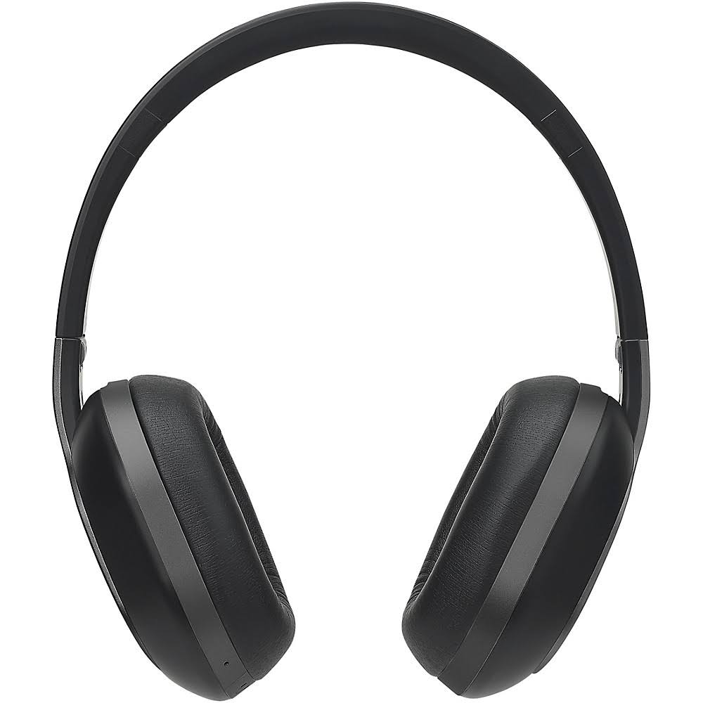 Black Wireless Touch Interface Headphones with Microphone F9942