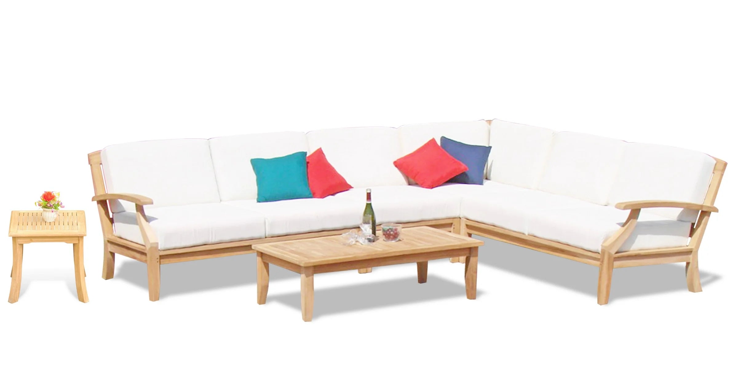 6 Pc Sectional Sofa Set with Cushions M481