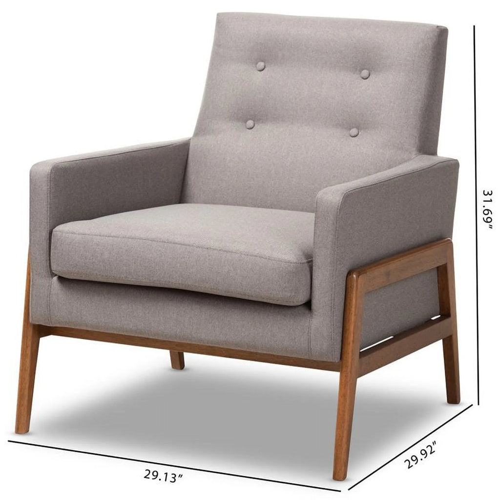 Grey 2 Piece Sofa Set with Lounge Chair X104493