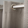 Natural Grommet Blackout Patio Panel with Attachable Wand E683