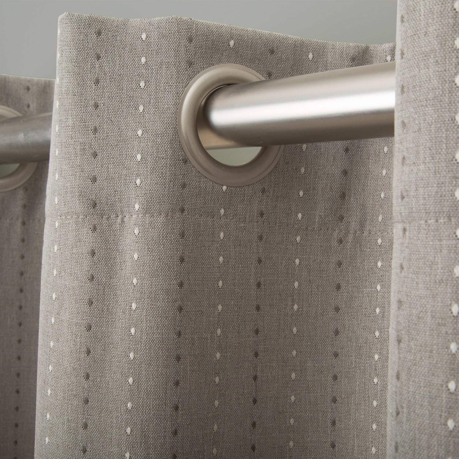 Natural Grommet Blackout Patio Panel with Attachable Wand E683