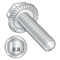 M6-1.0 x 20 mm Hex Flange Screws Serrated Grade 8.8 Zinc DIN6921 Y120647