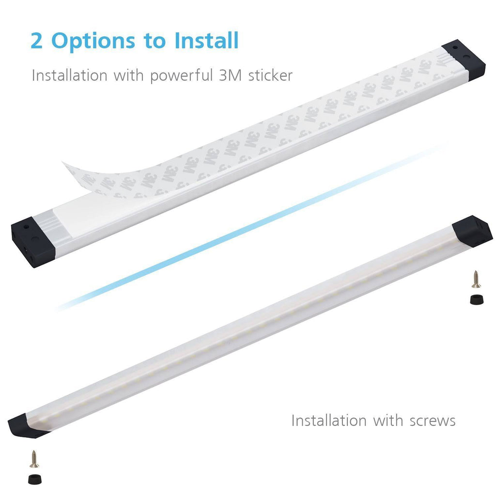 6 Panels 7 inch LED Dimmable Under Cabinet Lighting Kit I56558