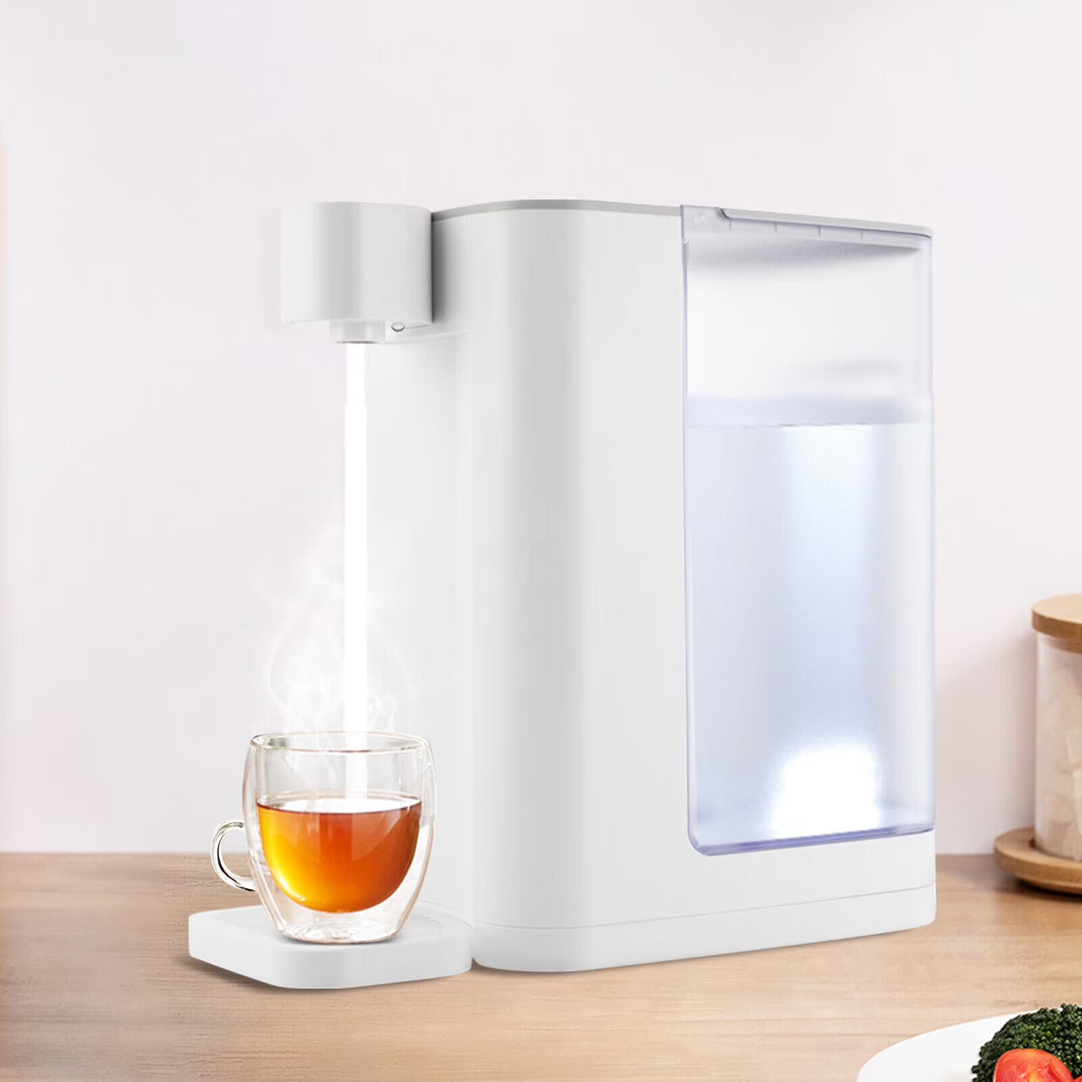 2000W 3L Electric Instant Hot Water Dispenser With Temperature Control V70266