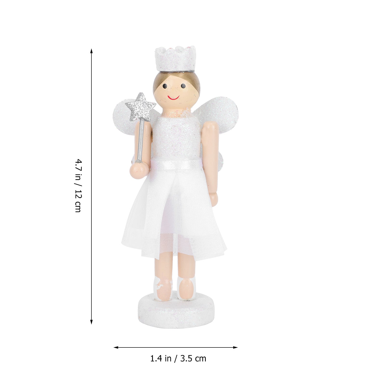 3Pcs Wooden Nutcracker Doll Toys H321906