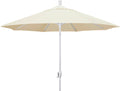 Matted White Canvas Market Umbrella E350102