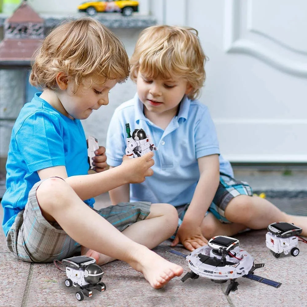 6-in-1 Solar Robot STEM Science Kits X18740
