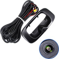 Rear Tailgate Handle Backup Camera Compatible with Chevy Silverado GMC Sierra 1999-2006 Black Pack of 2 R90766
