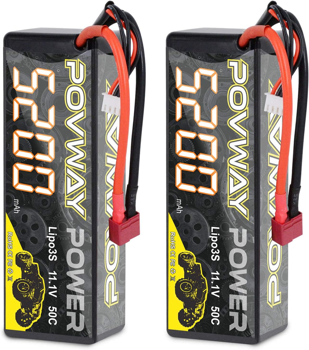 3S 11.1V 50C 5200 RC Battery Pack of 2 L4379
