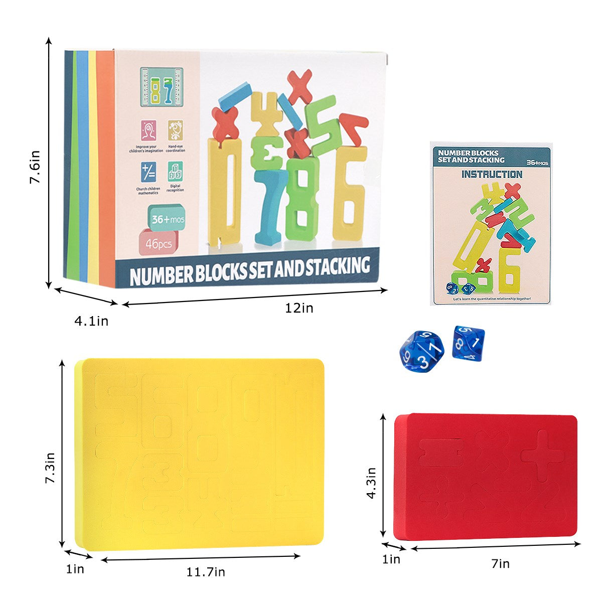 Balanced Stacking Building Blocks Educational Toys X888403
