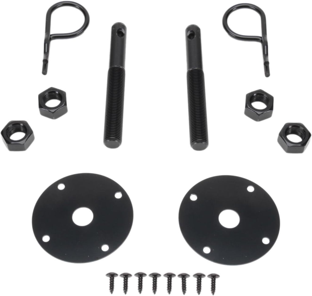 Black Steel Hood Pin Kit with Hair Pins Pack of 2 G933707