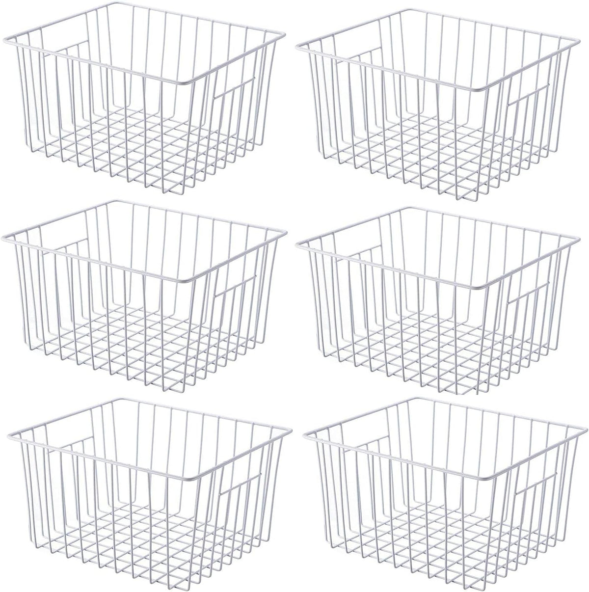 Freezer Wire Basket Organizer with Handles S4464