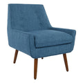 Blue Tufted Arm Chair D104380