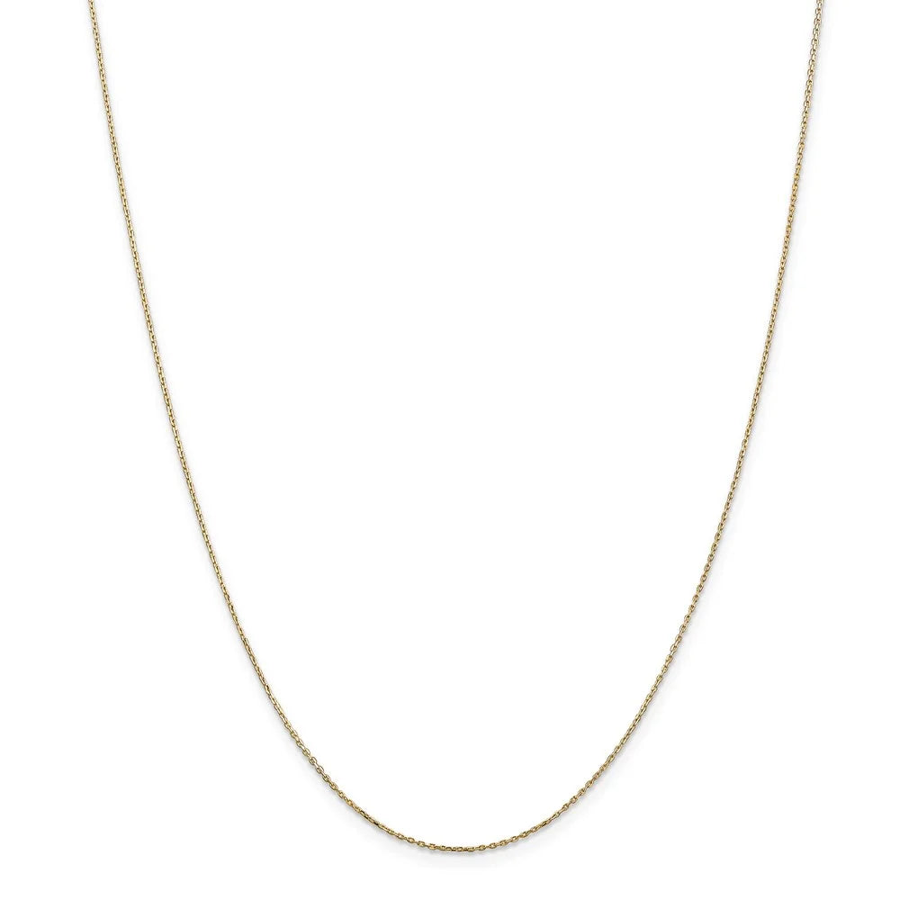 14k Yellow Gold Southern Miss Small Necklace - 20 Inch N627