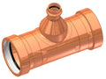 2-1/2x22 x 2-1/2x22 x 2x22 Press Copper Reducing Tee Y930994