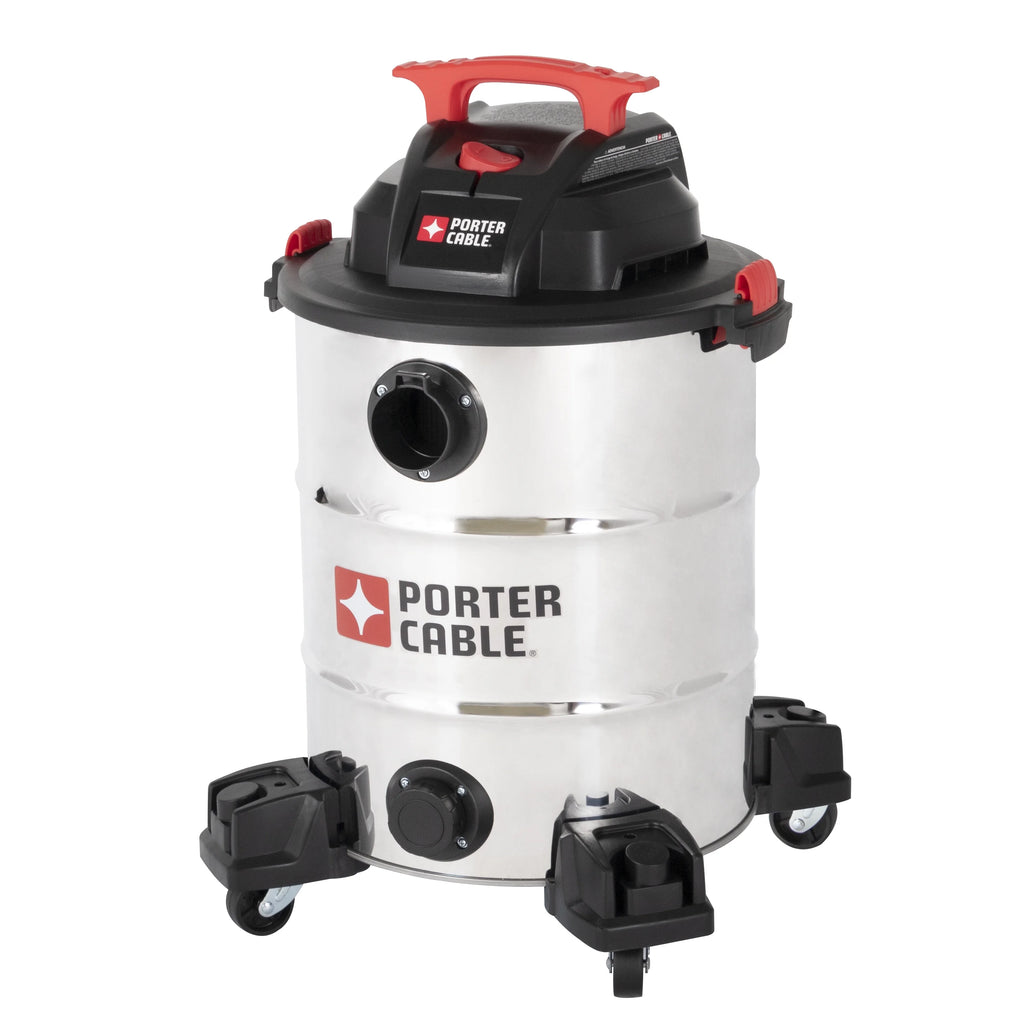 10 Gallon Stainless Steel Wet Dry Vacuum J567934