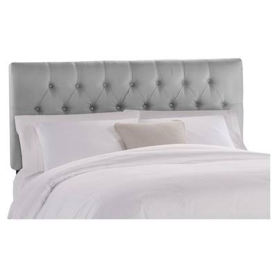 California King Button Tufted Upholstered Panel Headboard Z7276