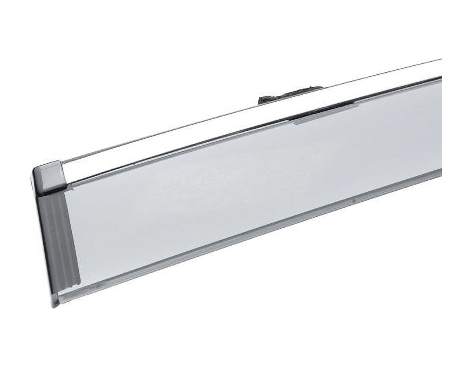 Side Window Visors Rain Guard With Chrome Trim N137