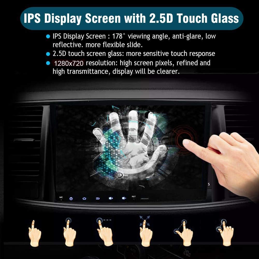 10.2" Android 11 Car Stereo Head Unit Radio Wireless Carplay Android Auto J453005