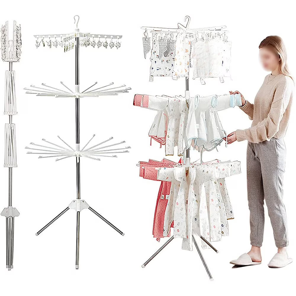 3-Tier Garment Drying Rack E799738