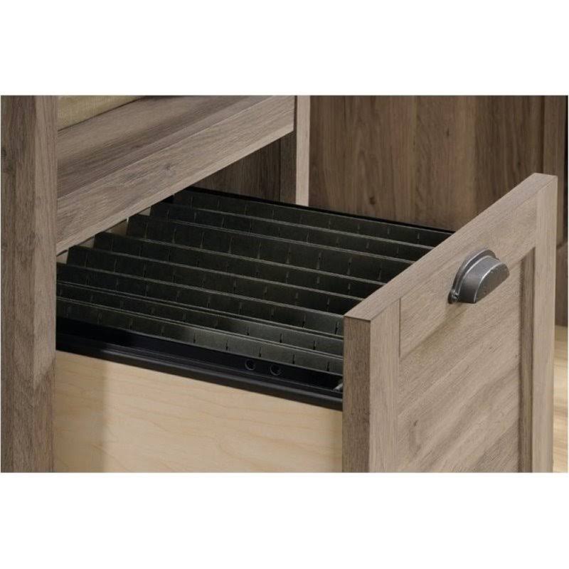 Executive Desk in Salt Oak E574
