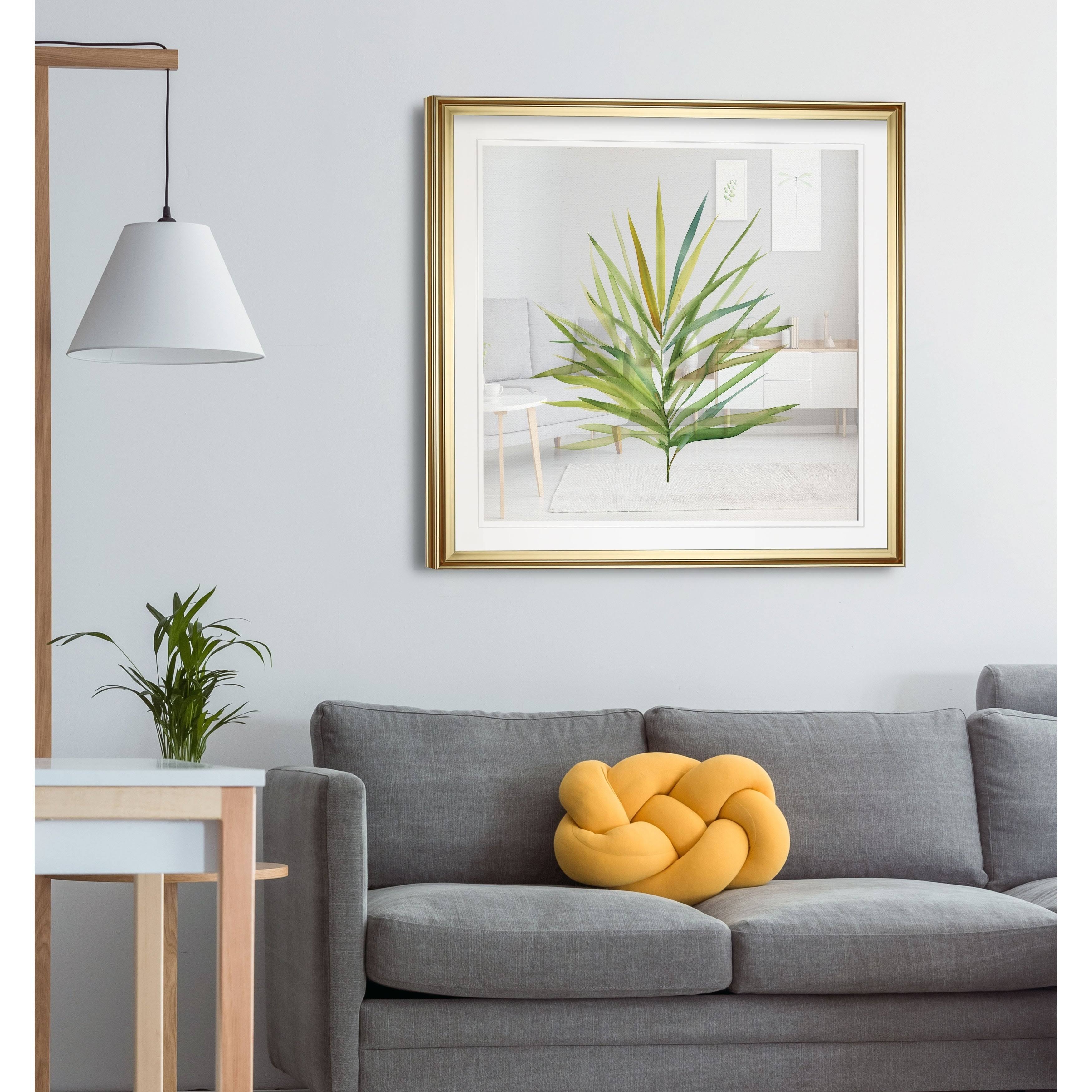 Framed Giclee Print 28x28 X25433